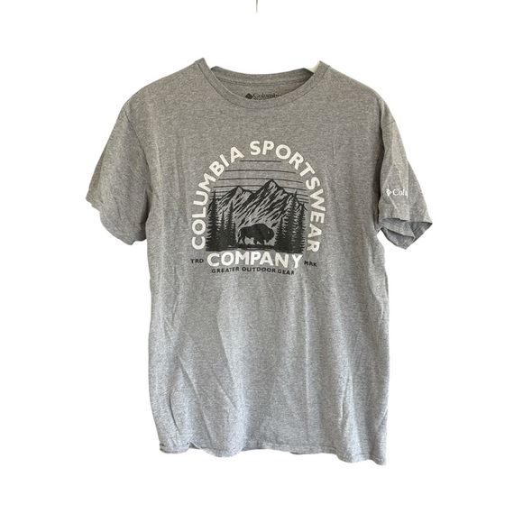 Columbia Other - Columbia Sportswear Company Greater Outdoor Men’s Shirt Gray Buffalo Size Medium